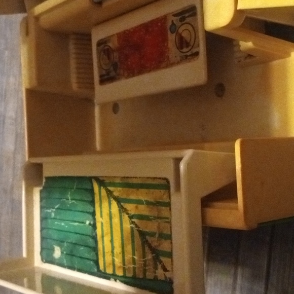 Vintage Tonka Green Van and Pop Up Camper Made In USA 1970s - Picture 14 of 16